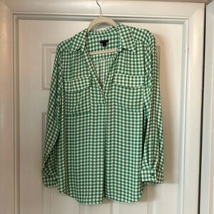 Ann Taylor Tunic Blouse size L